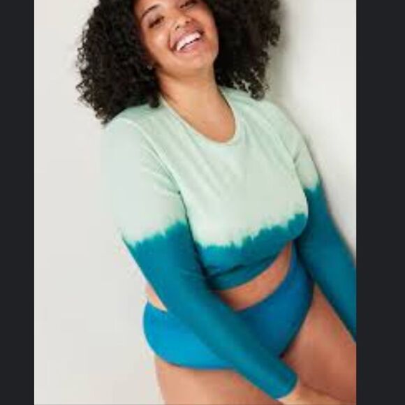 Old Navy 3X Dip Dye Swim Top - Picture 3 of 12